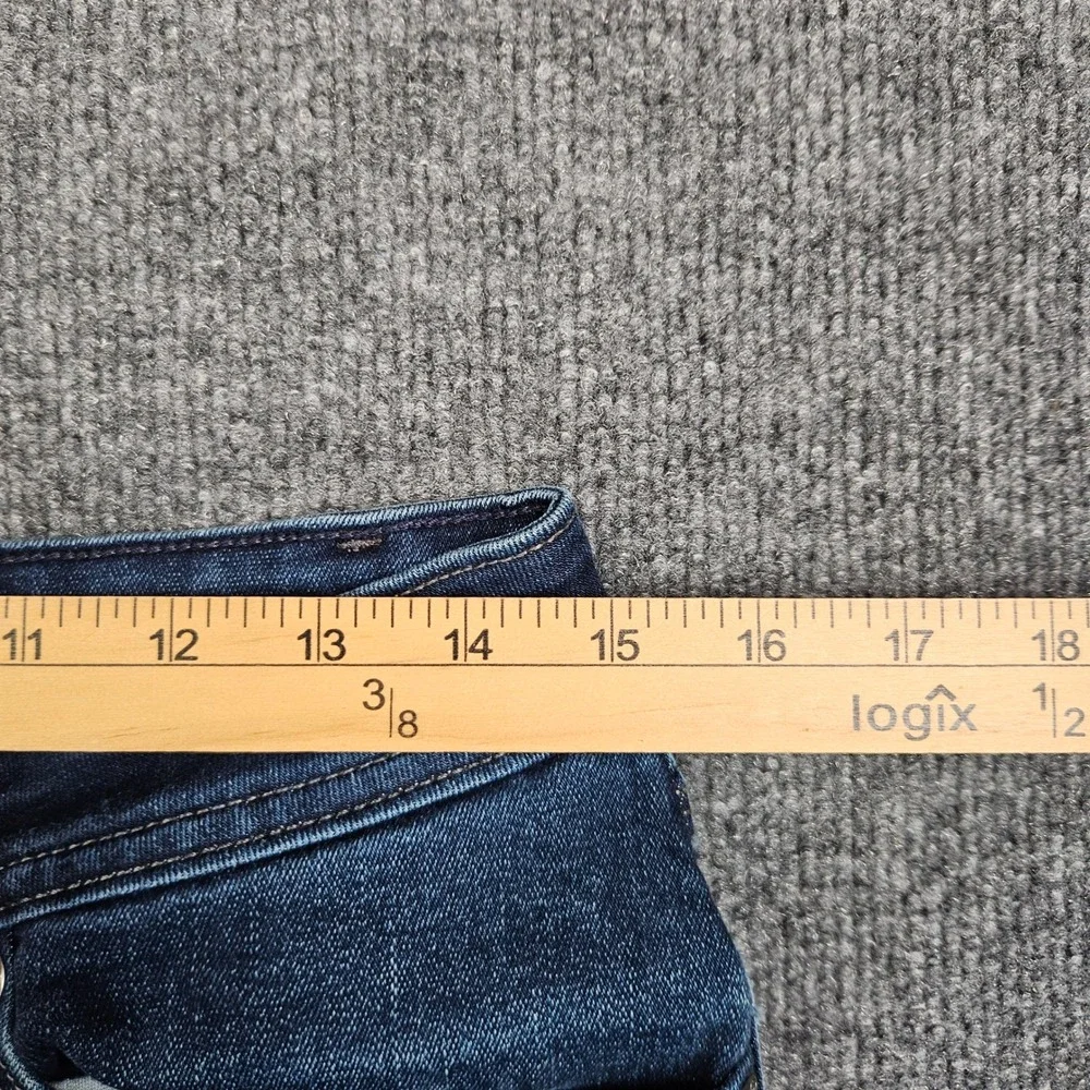 Levis 529 Curvy Bootcut Jeans Womens 8 Dark Wash Denim Blue Mid‎ Rise Stretch